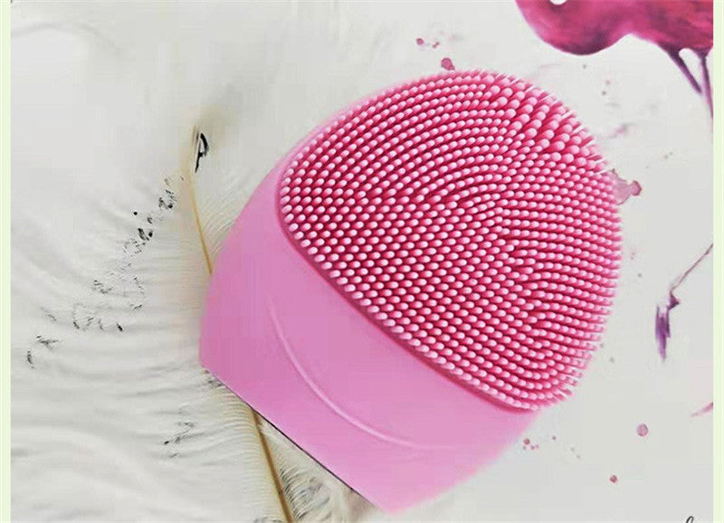 Electric Ultrasonic Beauty Apparatus Electric Silicone Brush