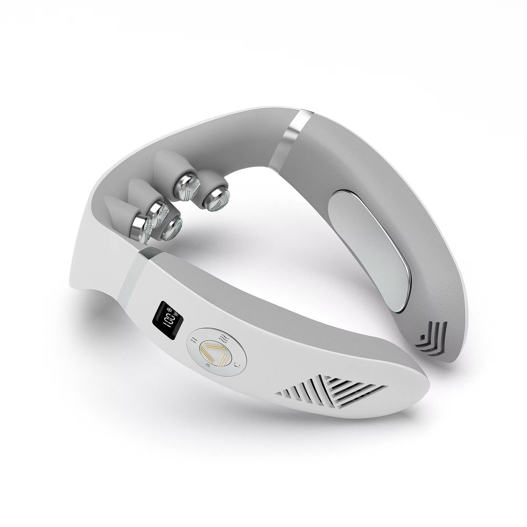 Wholesale Customized Wireless Personal Portable Neck Wearable Massagers Cold And Warm Hanging Neck Massager