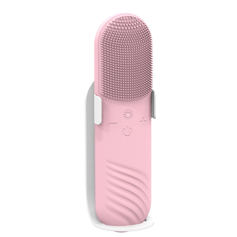 Silica Gel Cleansing Instrument Electric Ultrasonic Washing Brush