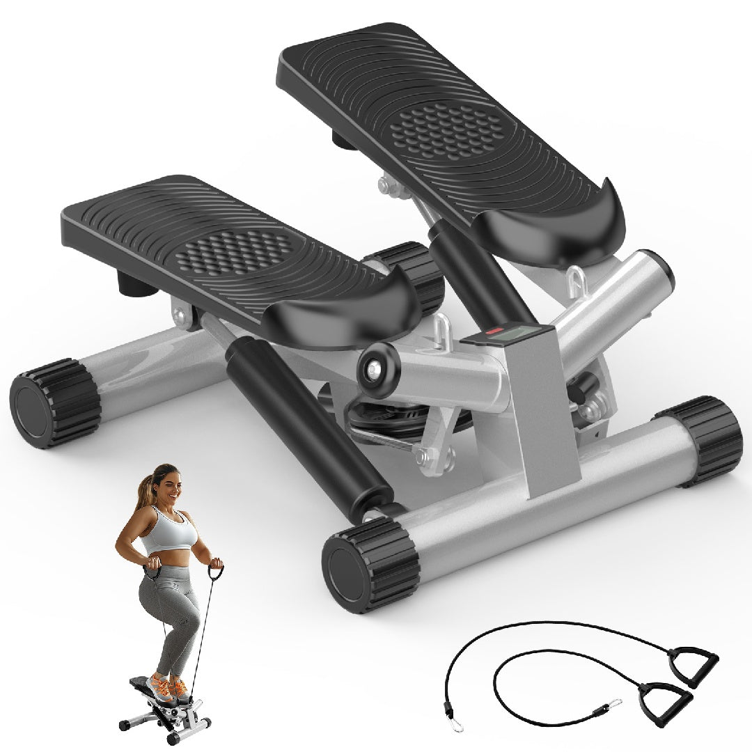 Mini Stepper With Resistance Band