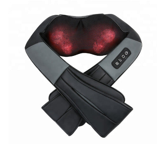 USB Charging Neck Massager Trapezoid Muscle Shoulder Neck Waist Back Shawl Neck Kneading Whole Body Massage Instrument