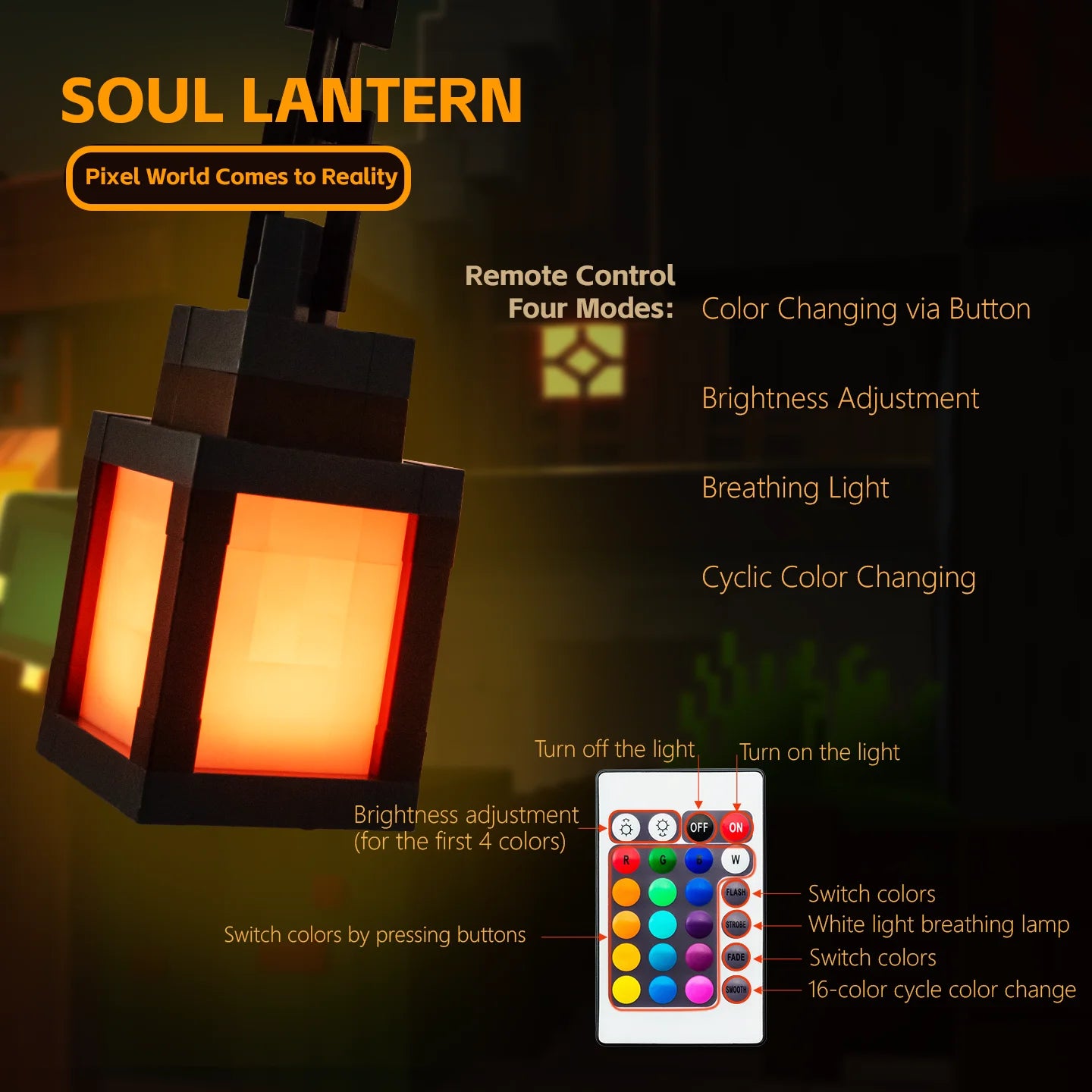 🕯️MineGlowLantern