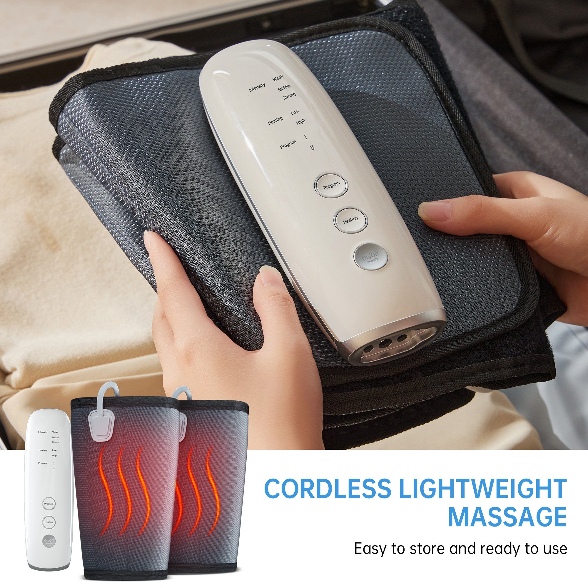 Professional 4D Kneading Shoulder Massager With Heat Therapy - Portable Muscle Pain Relief Solution