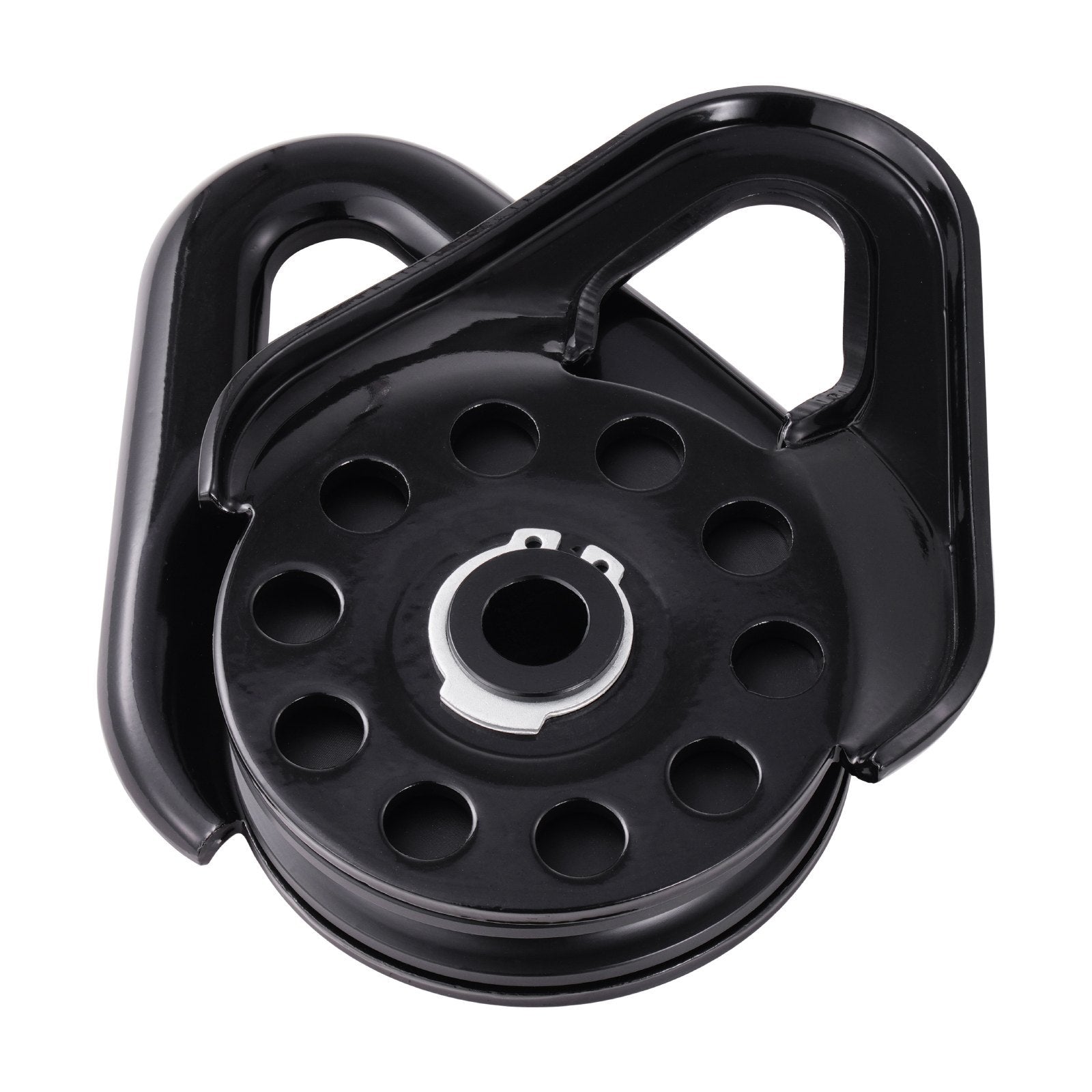 14.5 Ton Heavy Duty Recovery Snatch Block Pulley Snatch 32,000 Lbs Capacity